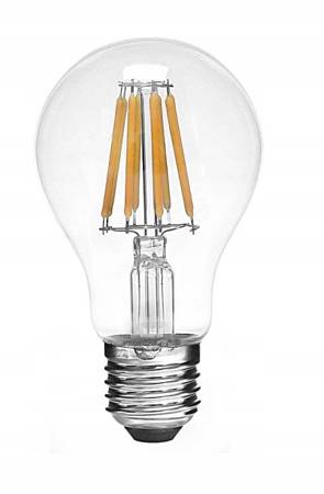 Żarówka LED Filament E27 ozdobna 6W barwa biała ciepła Edison